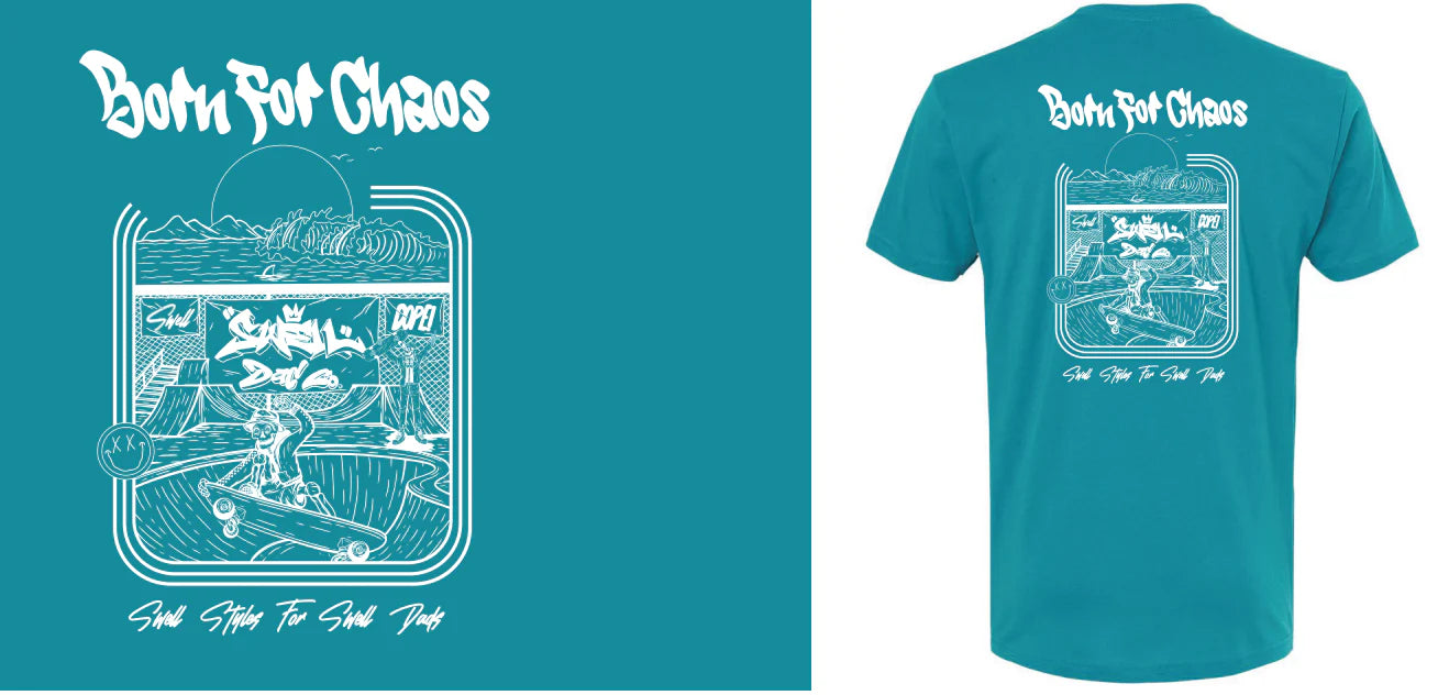 Born For Chaos Tee - Teal