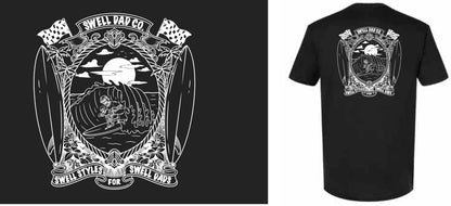 Ride The Wave Together Tee - Black