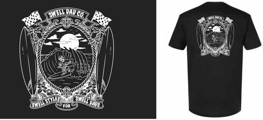 Ride The Wave Together Tee - Black
