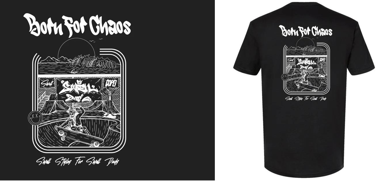 Born For Chaos Tee - Black